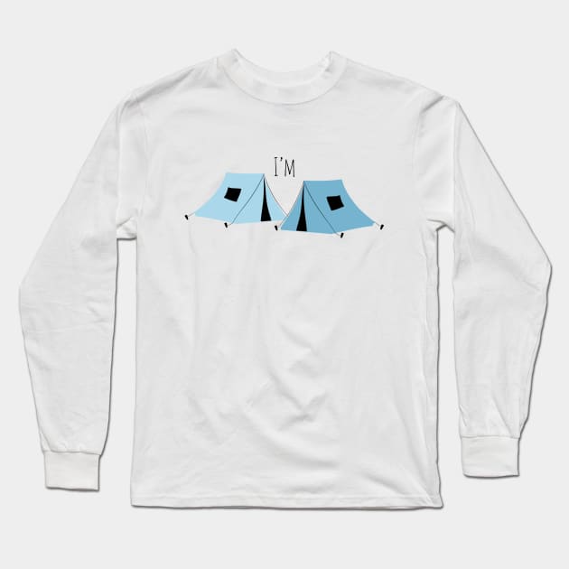 I'm Too Tense Long Sleeve T-Shirt by Xanaduriffic